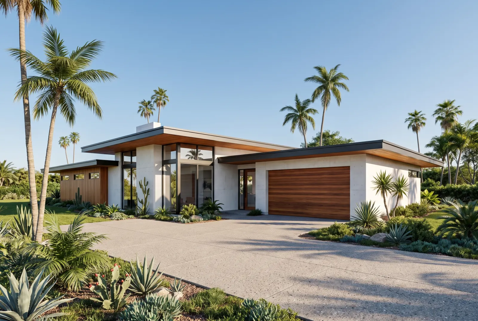 Daylight render of the house drawing