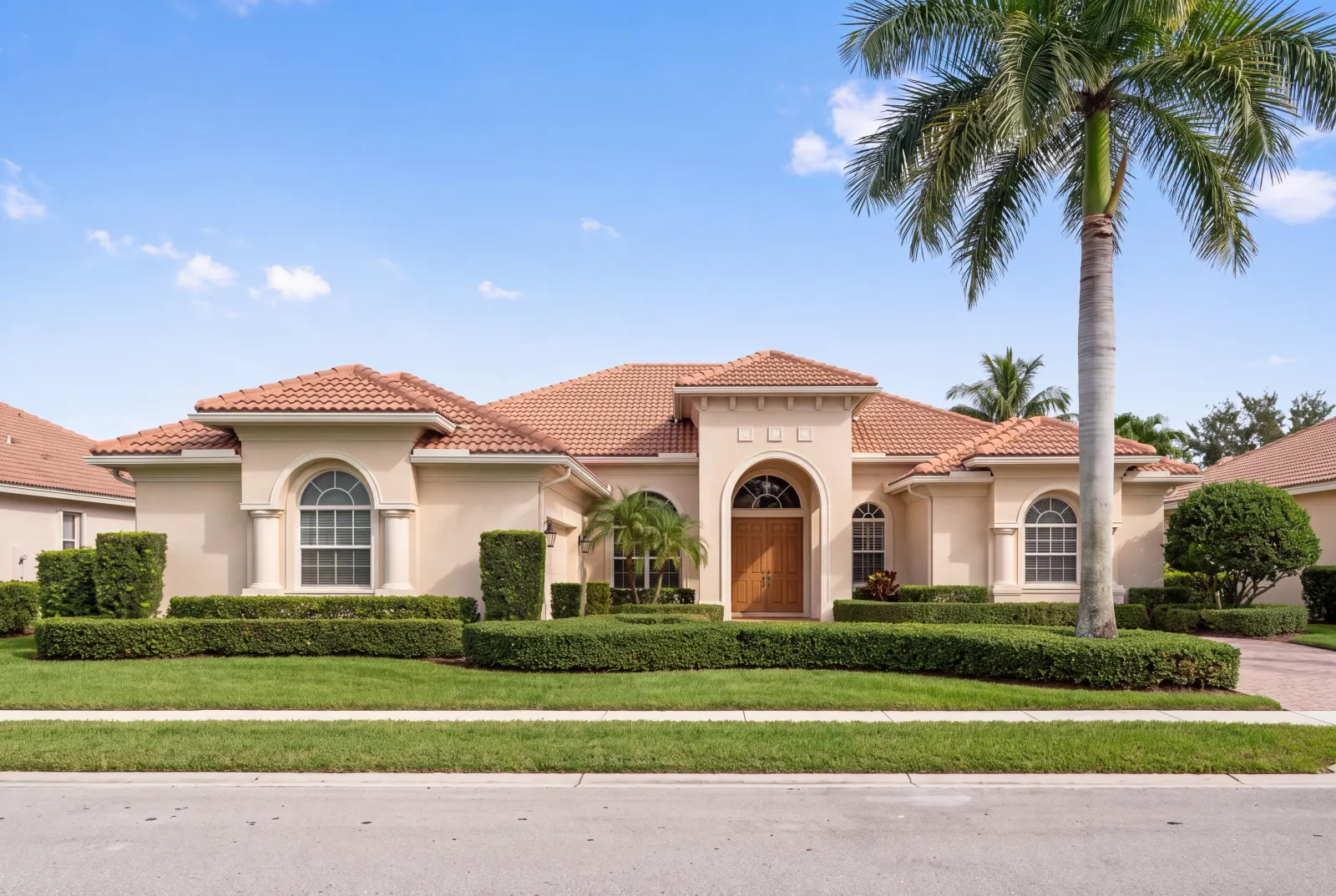 The same house upscaled to 4K
